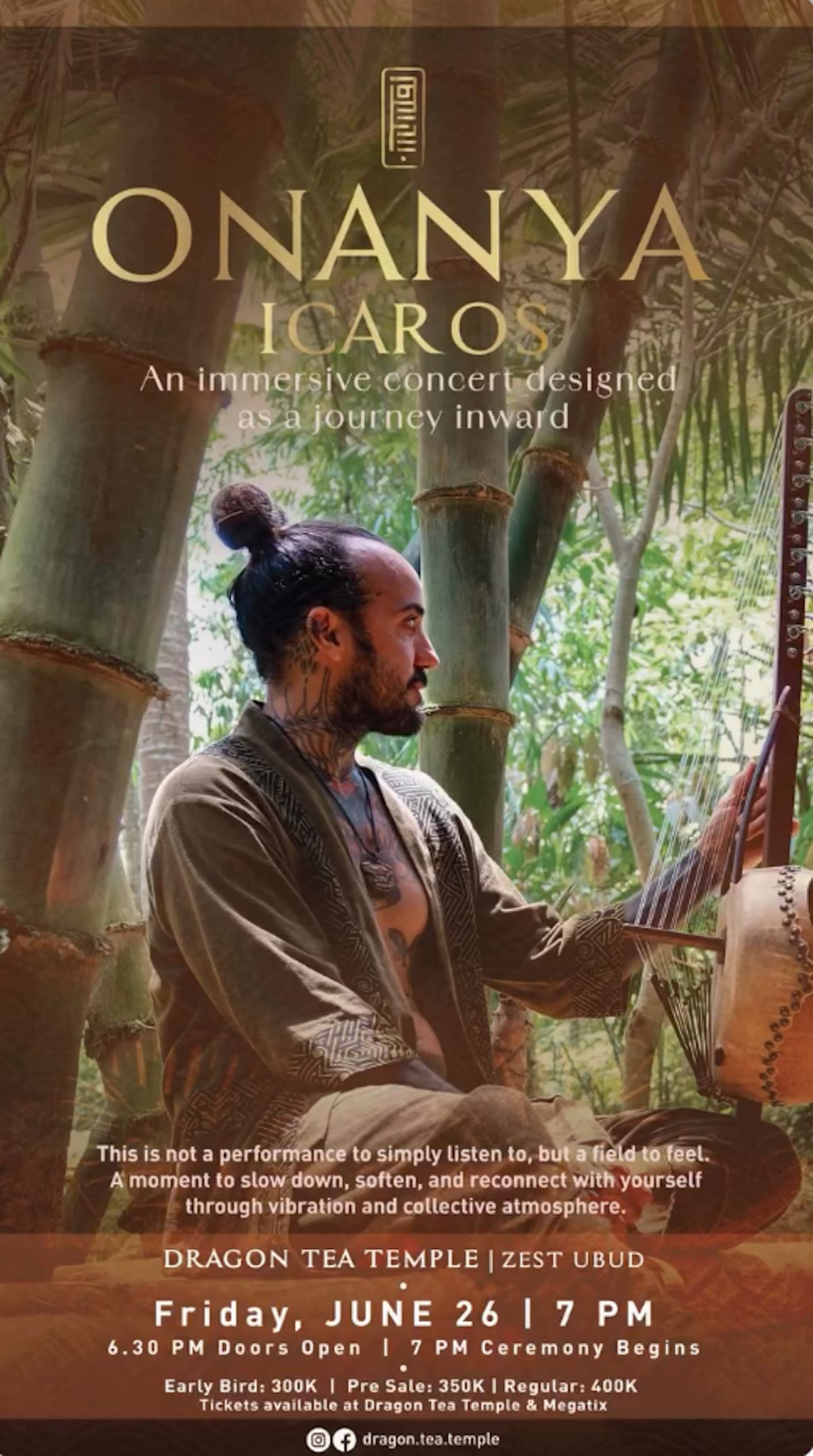 Onanya Icaros at Dragon Tea Temple