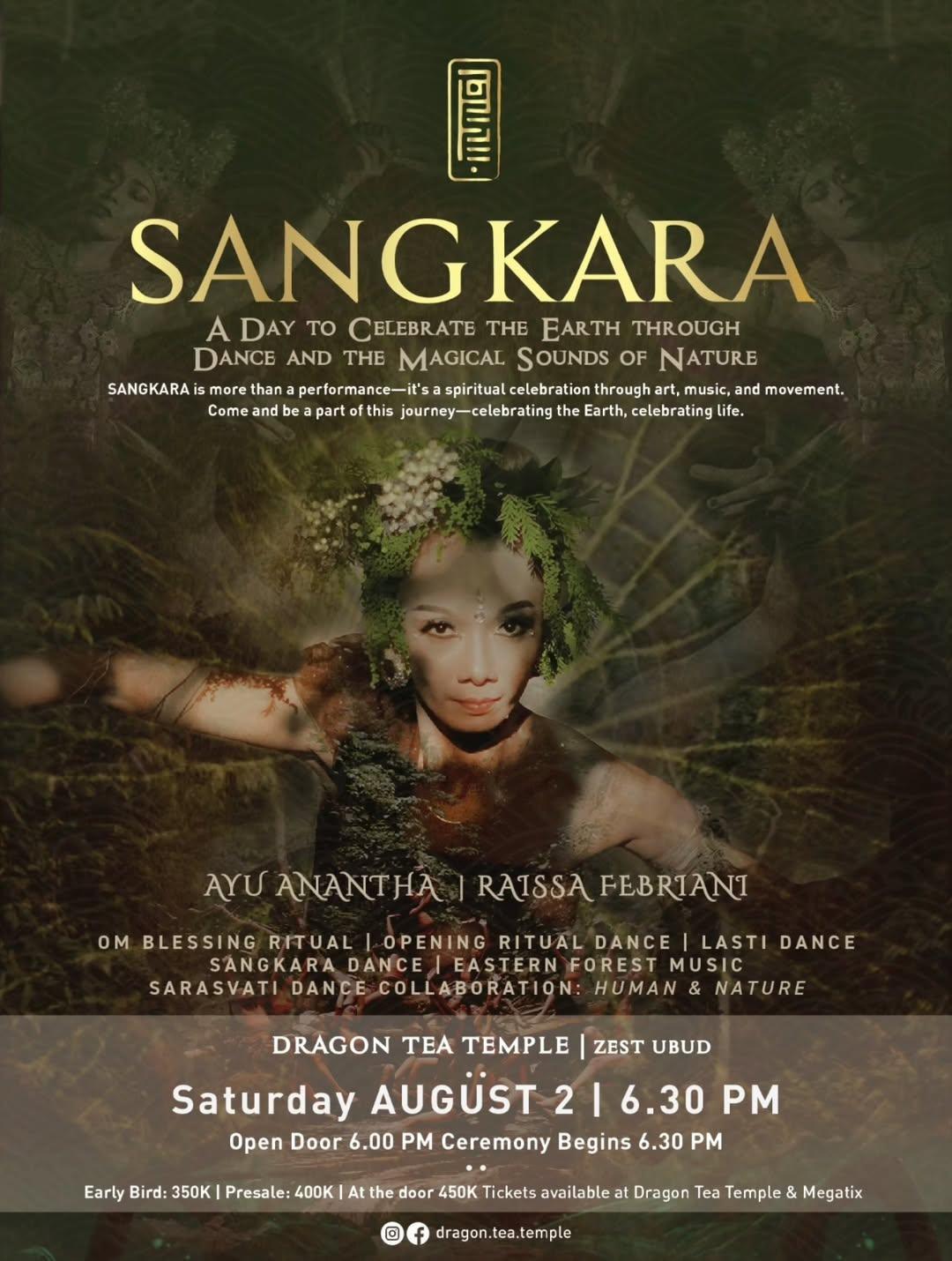 Sangkara at Dragon Tea Temple