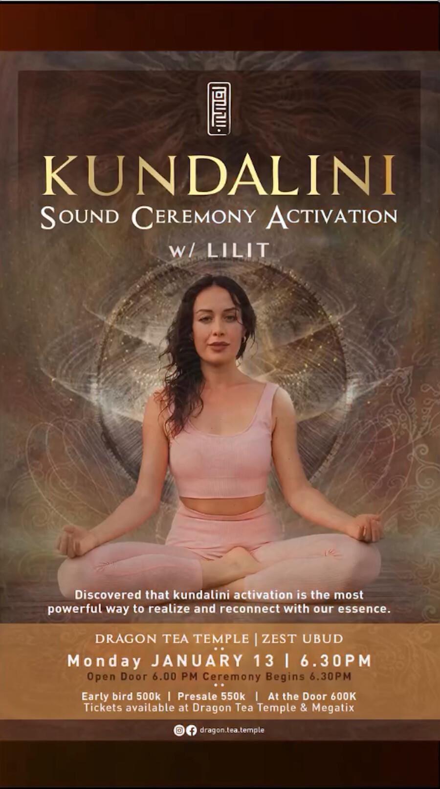 Kundalini Sound Ceremony Activation at Dragon Tea Temple Kundalini Sound Ceremony Activation at Dragon Tea Temple