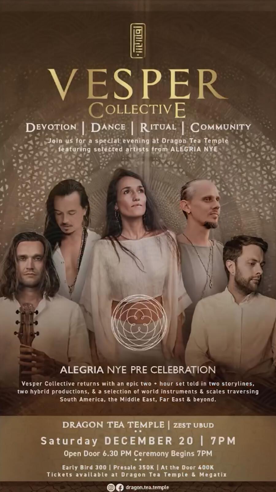 Vesper Collective at Dragon Tea Temple