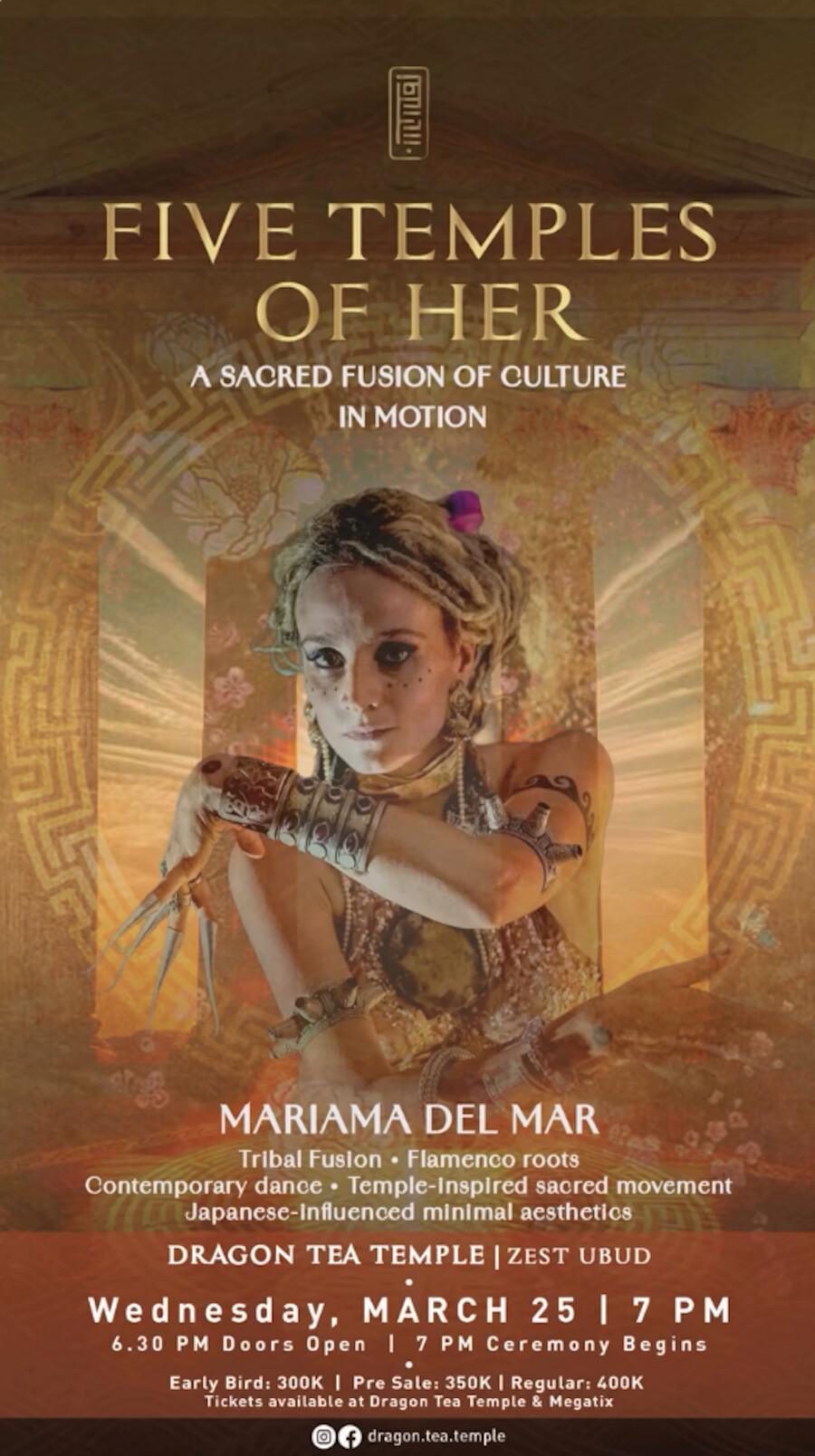 Five Temples Of Her at Dragon Tea Temple