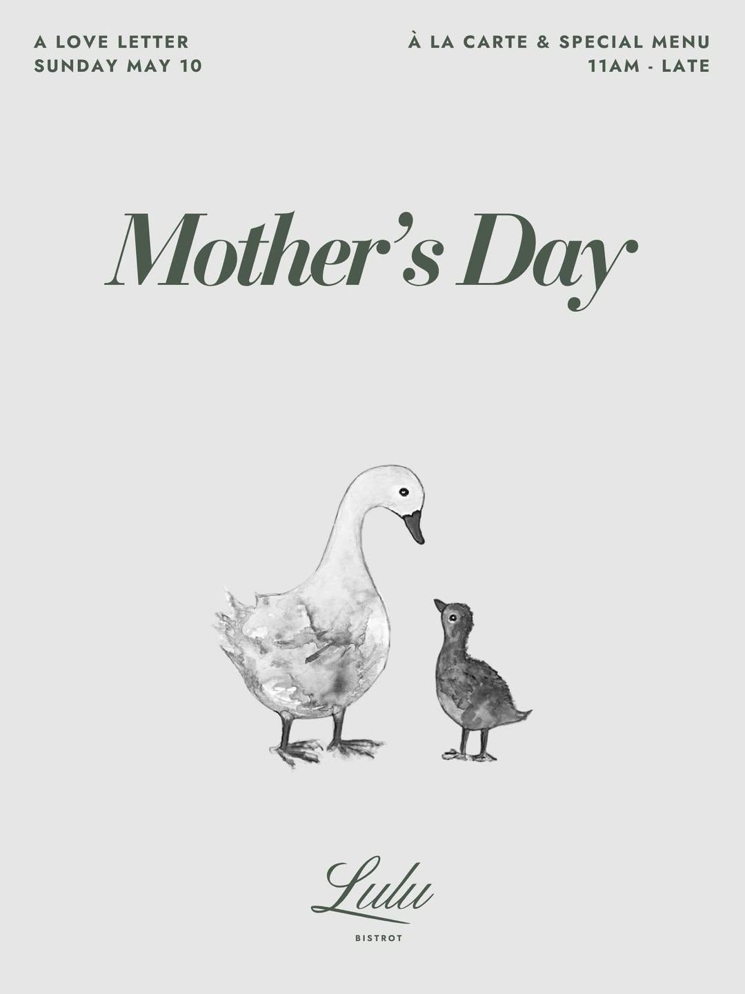 Mother's Day at Lulu Bistrot Bali 