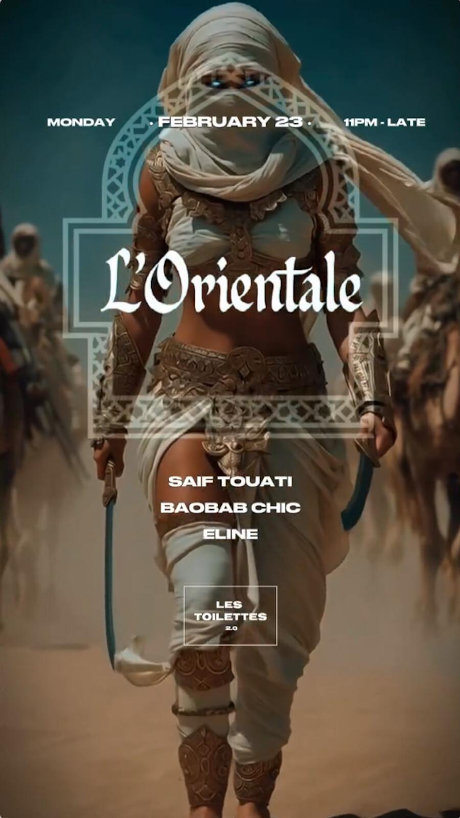 L'Orientale at Les Toilettes