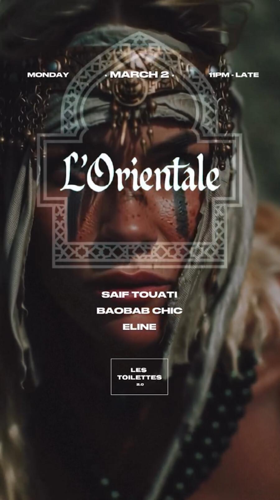 L'Orientale at Les Toilettes