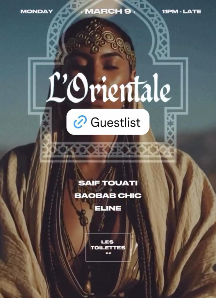 L'Orientale at Les Toilettes