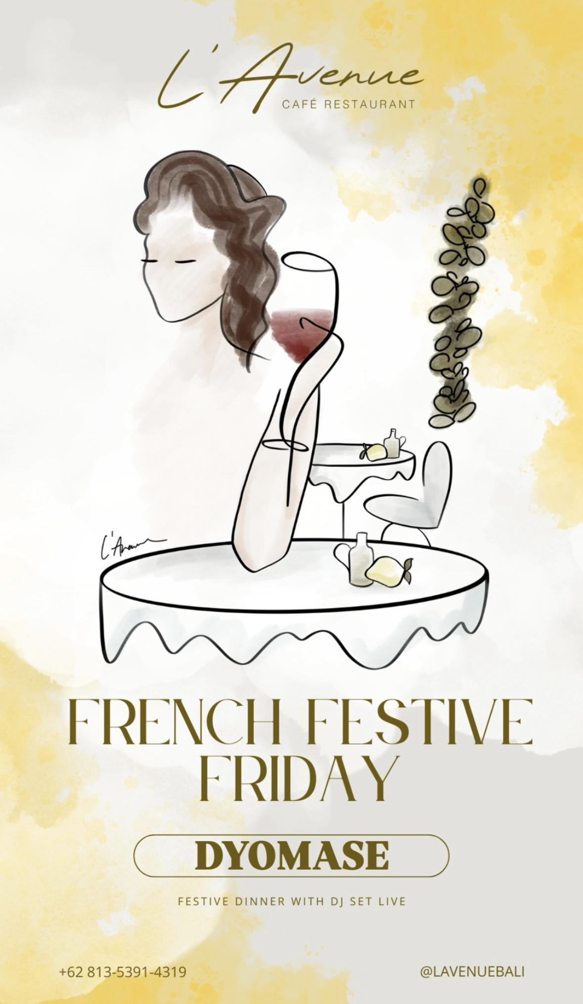 French Festive at L'Avenue Bali
