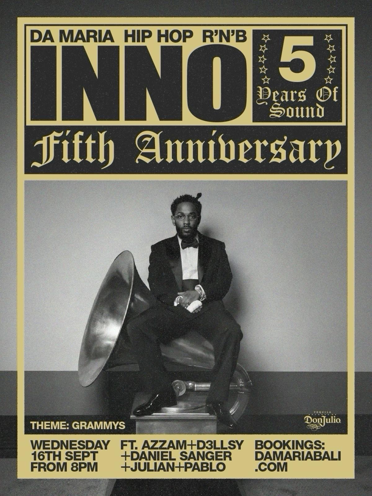 INNO 5th Anniversary at DA MARIA