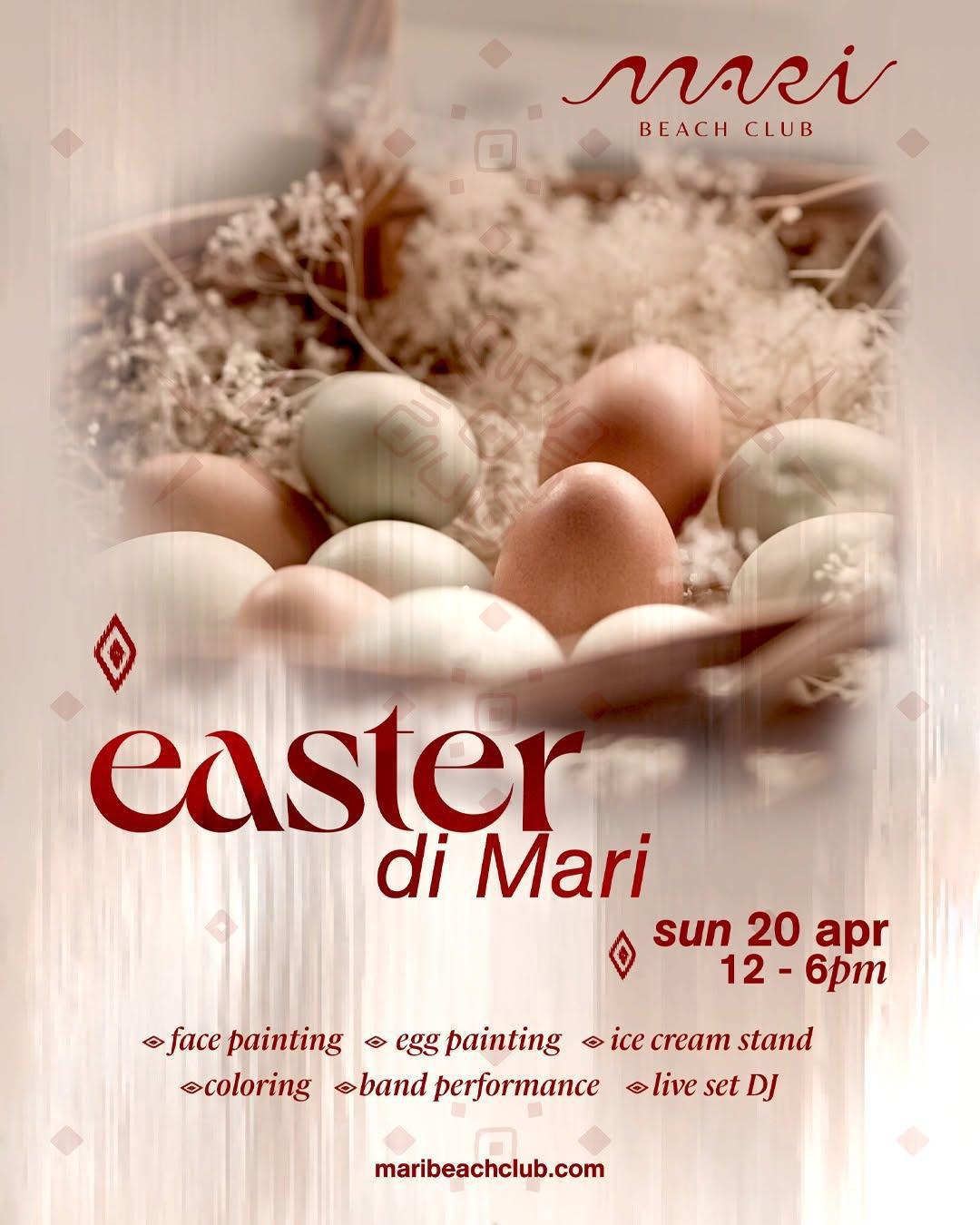 Easter di Mari at Mari Beach Club