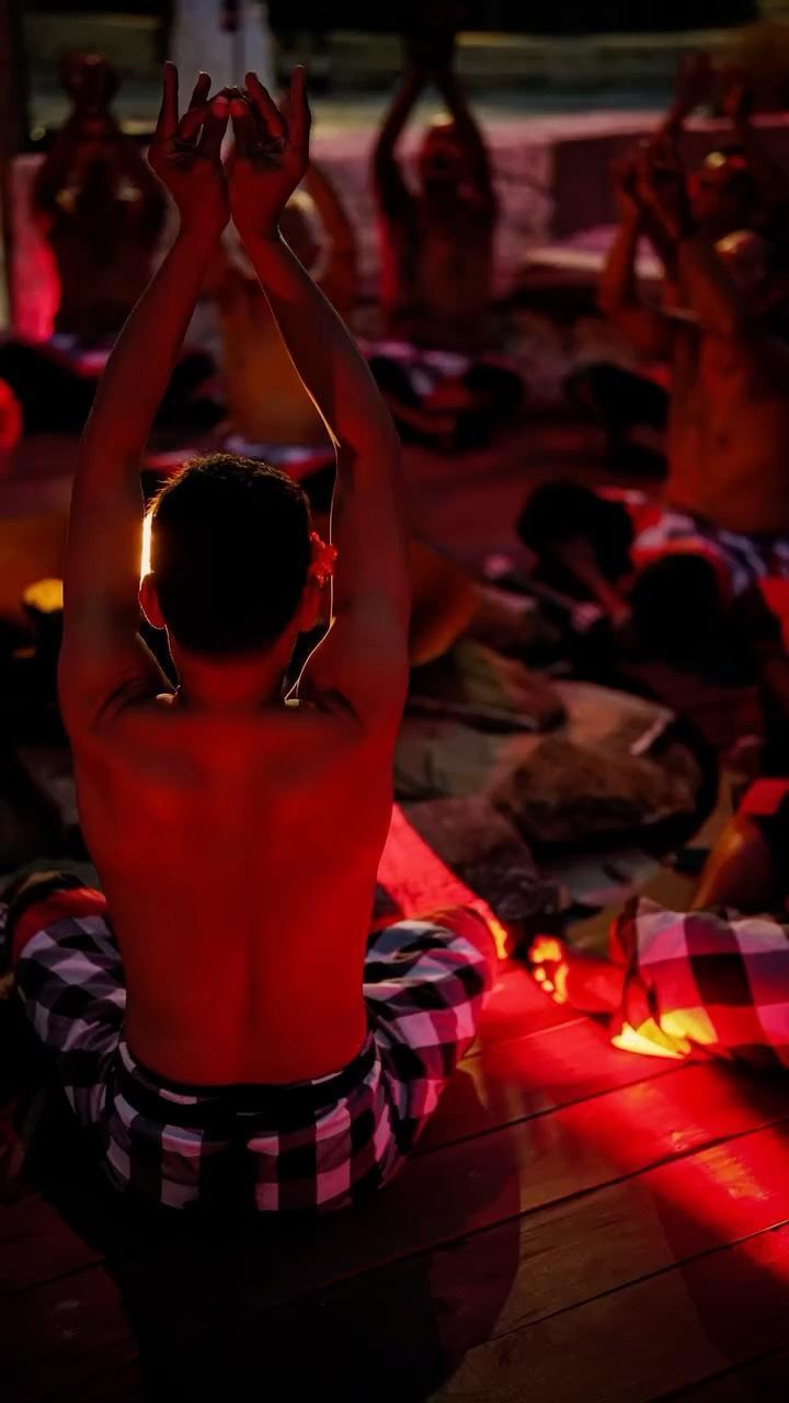 Kecak Dance at Mari Beach Club Kecak Dance at Mari Beach Club