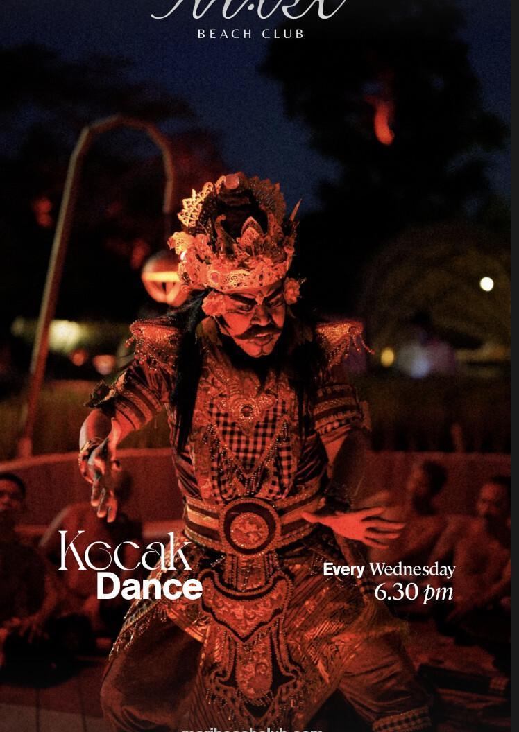 Kecak Dance at Mari Beach Club