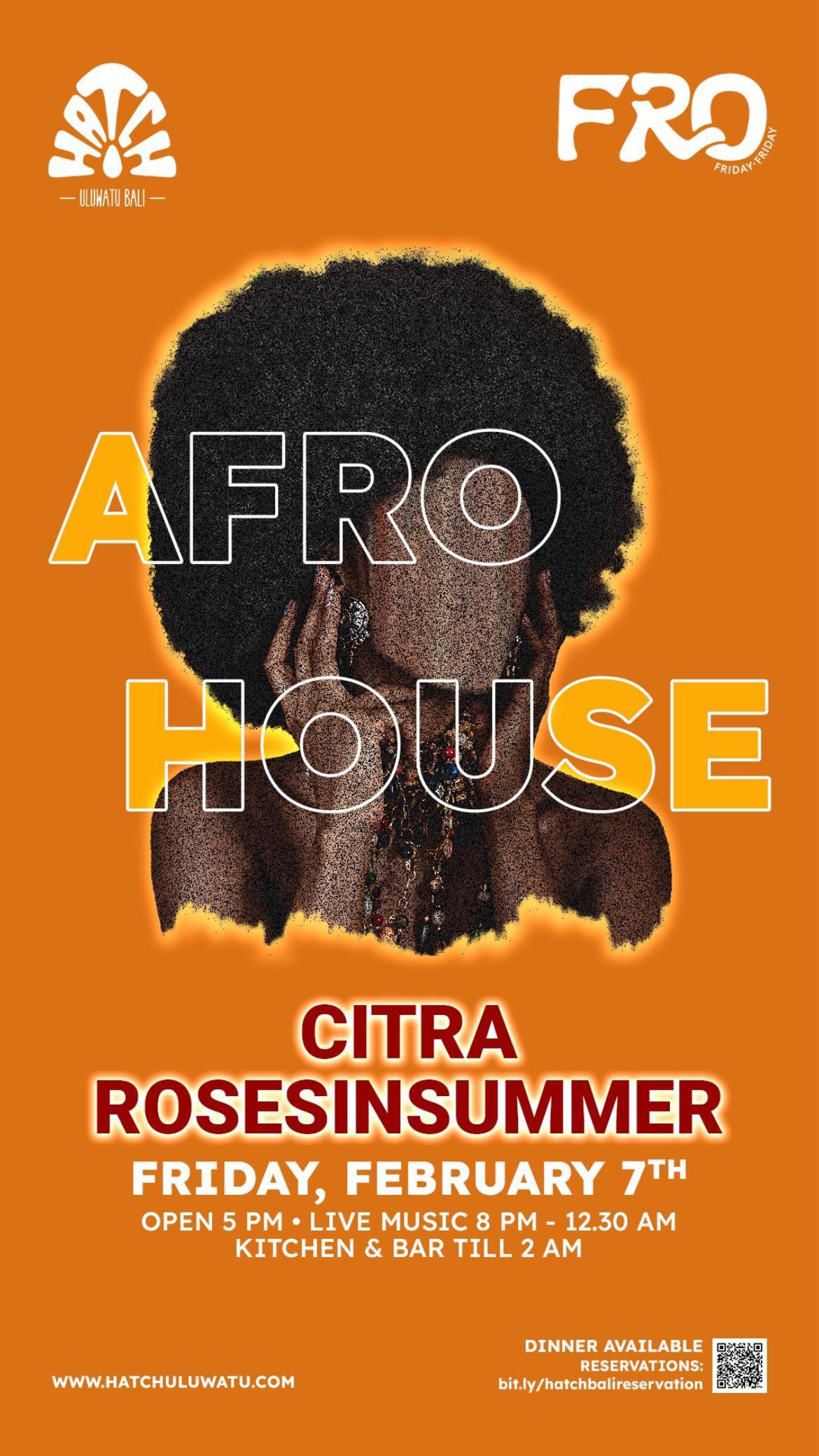 Afro House at Hatch Uluwatu