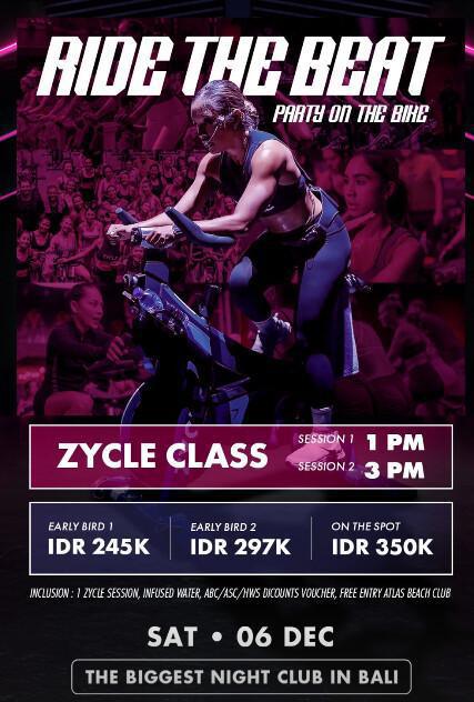 Ride the Beat at Atlas Super Club