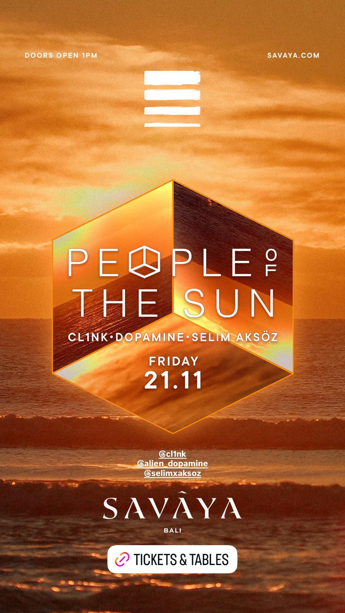 People of the Sun at Savaya Bali