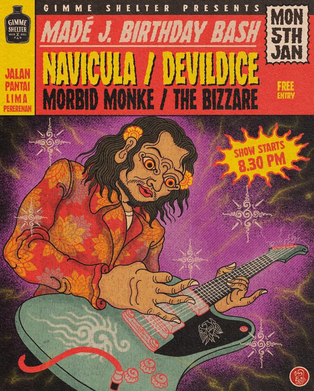 Monday at Gimme Shelter