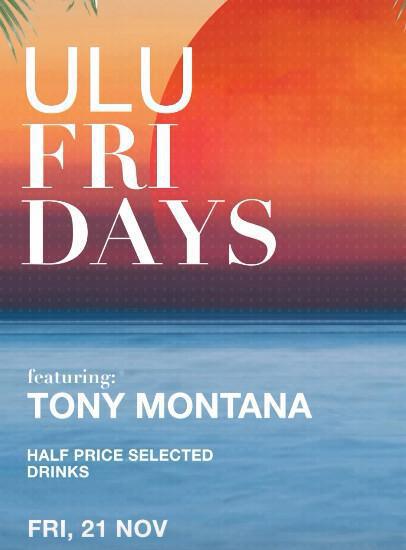 ULU FRIDAYS at Ulu Cliffhouse 