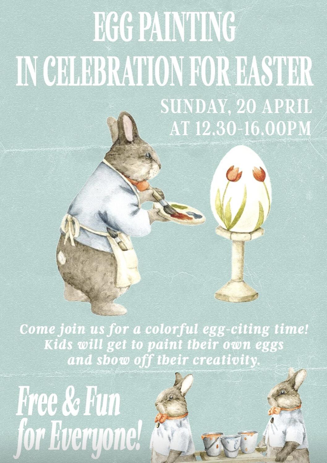 Egg Painting at Yema Kitchen
