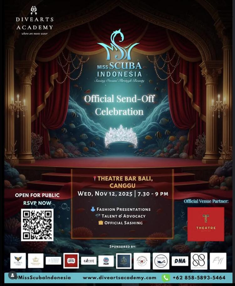MISS SCUBA INDONESIA 2025 at Theatre Bali
