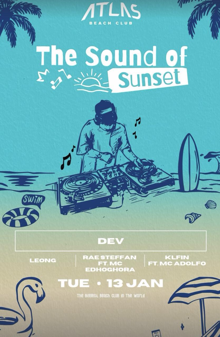 The Sound of Sunset at Atlas Beach Club
