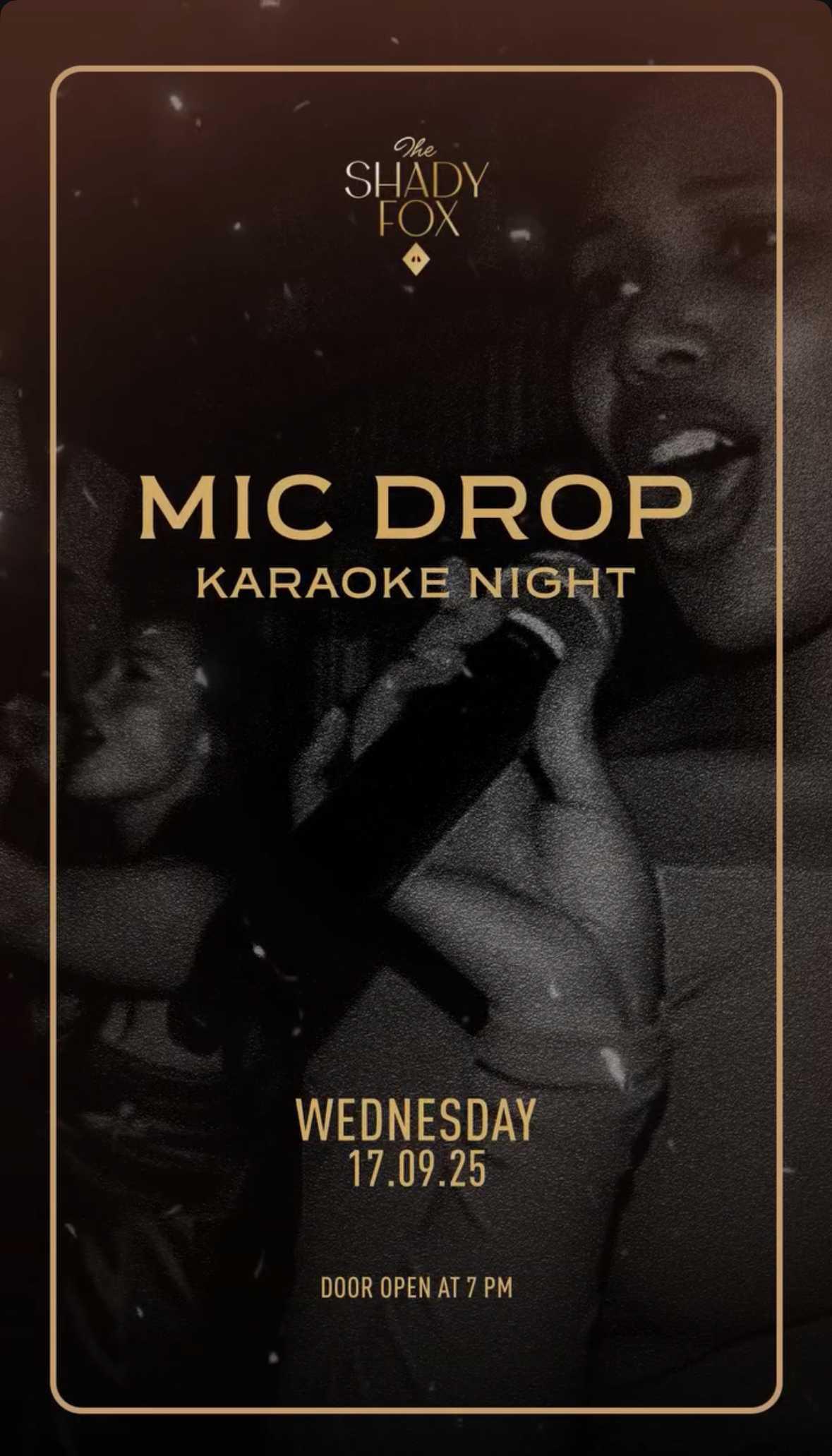 Mic Drop at Shady Fox