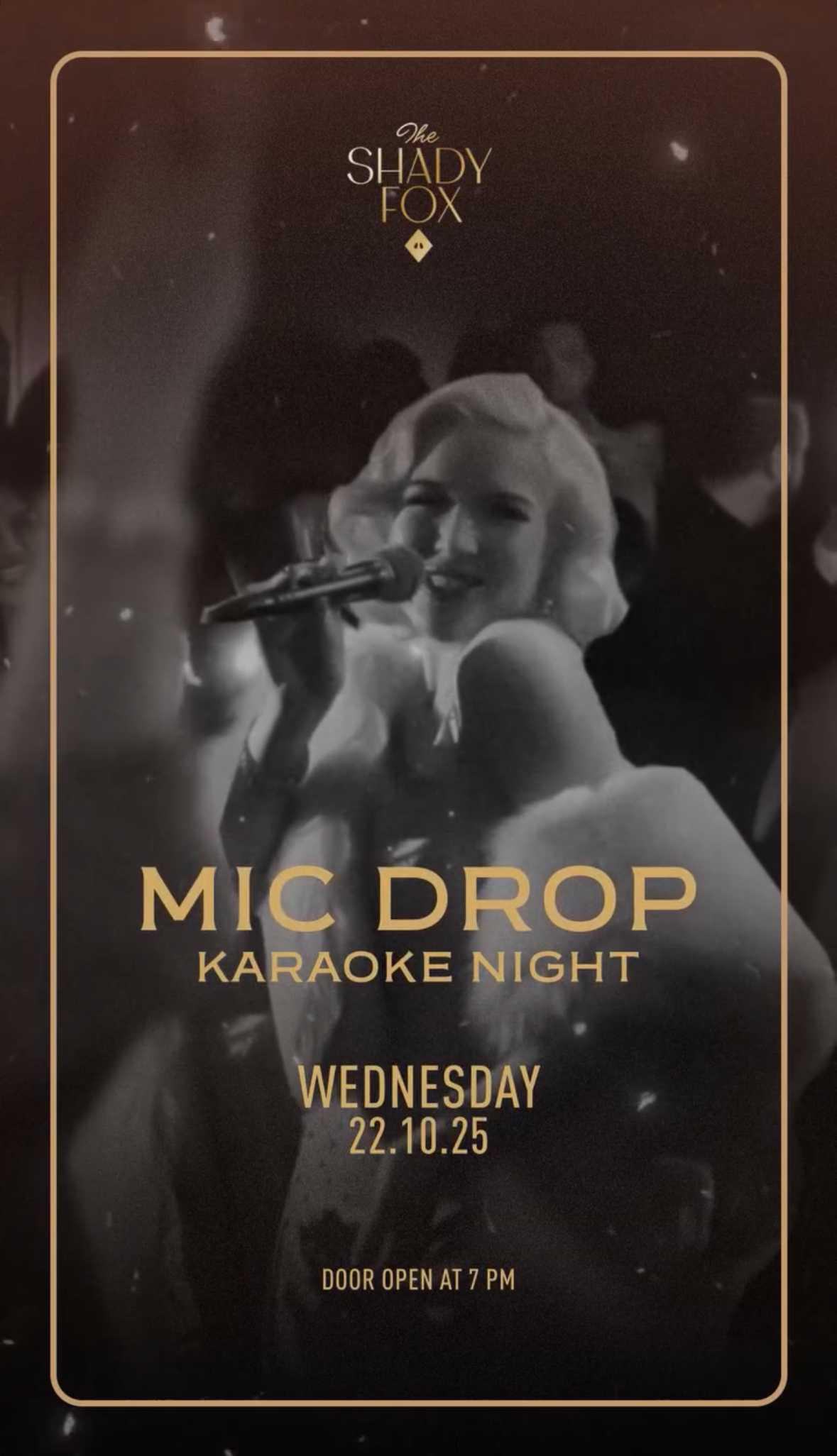 Mic Drop at Shady Fox