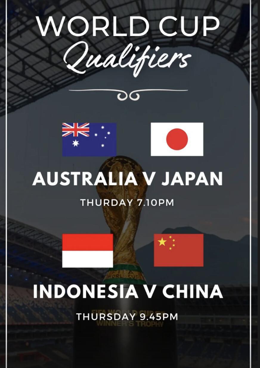 World cup Thursdays at The Barn Bali