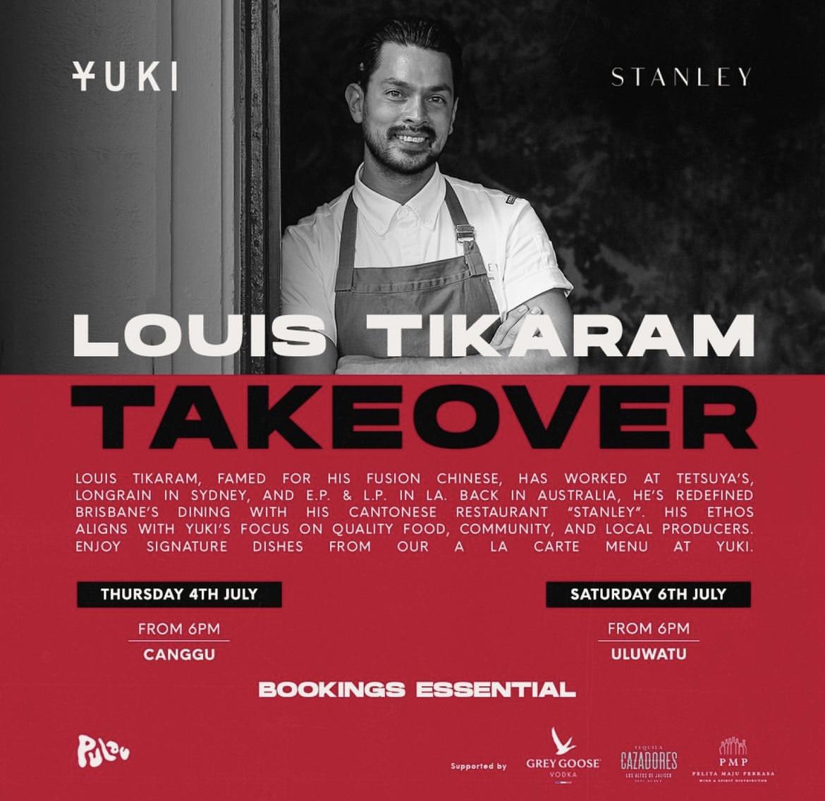 Louis Tikaram Takeover at YUKI Uluwatu
