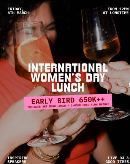 International Women's day at Longtime Bali International Women's day at Longtime Bali