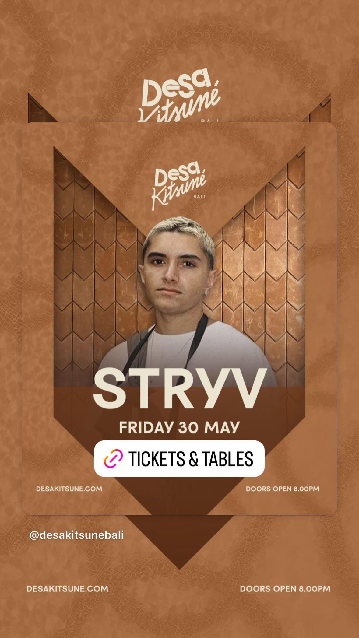 Stryv at Desa Kitsune Bali