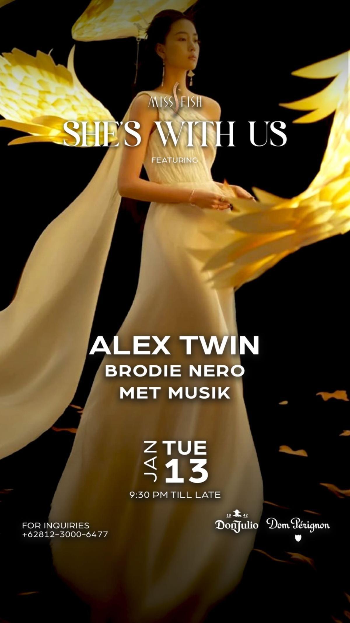 She's With Us at Miss Fish 