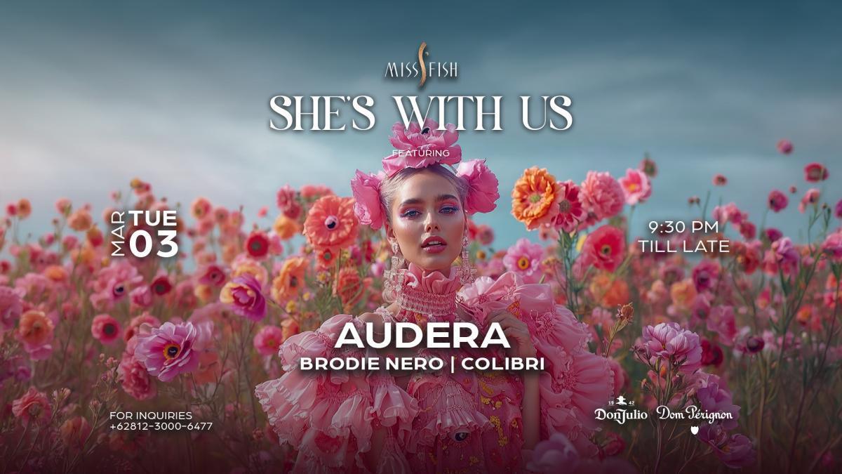 She's With Us at Miss Fish 