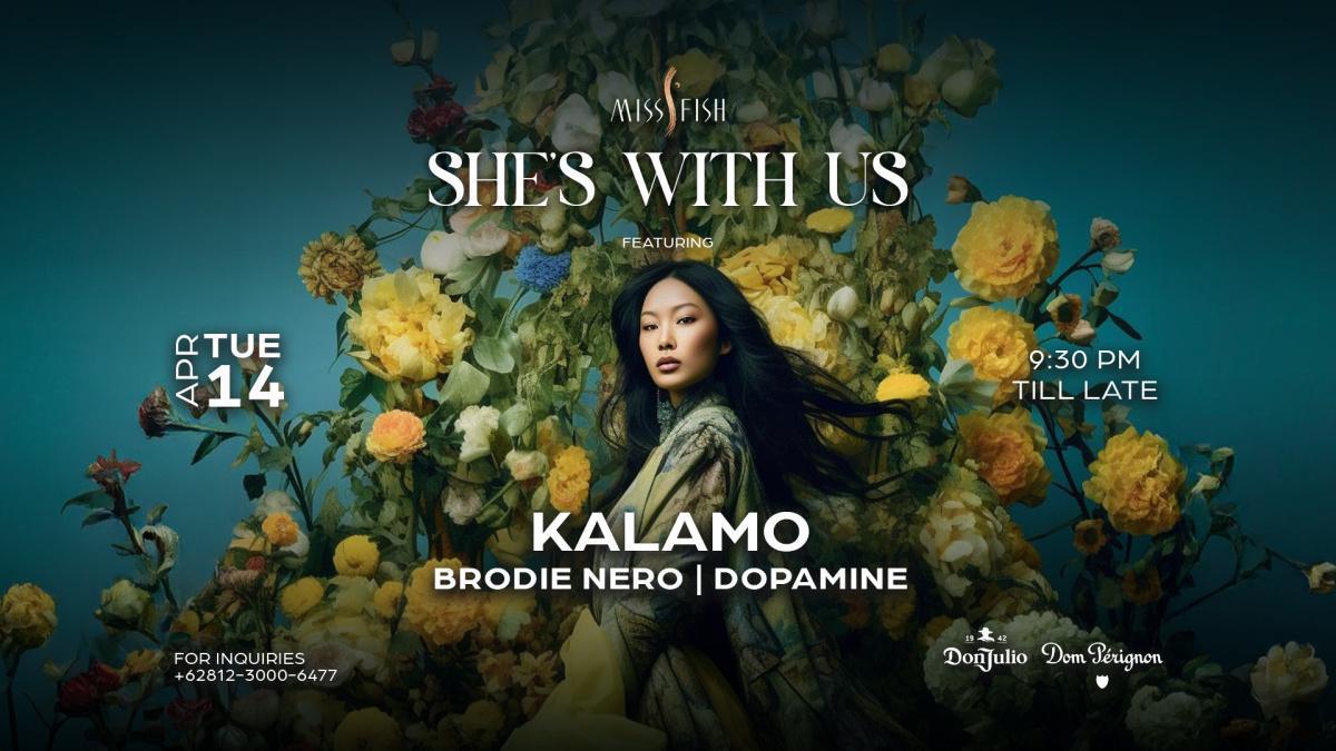 She's With Us at Miss Fish Bali