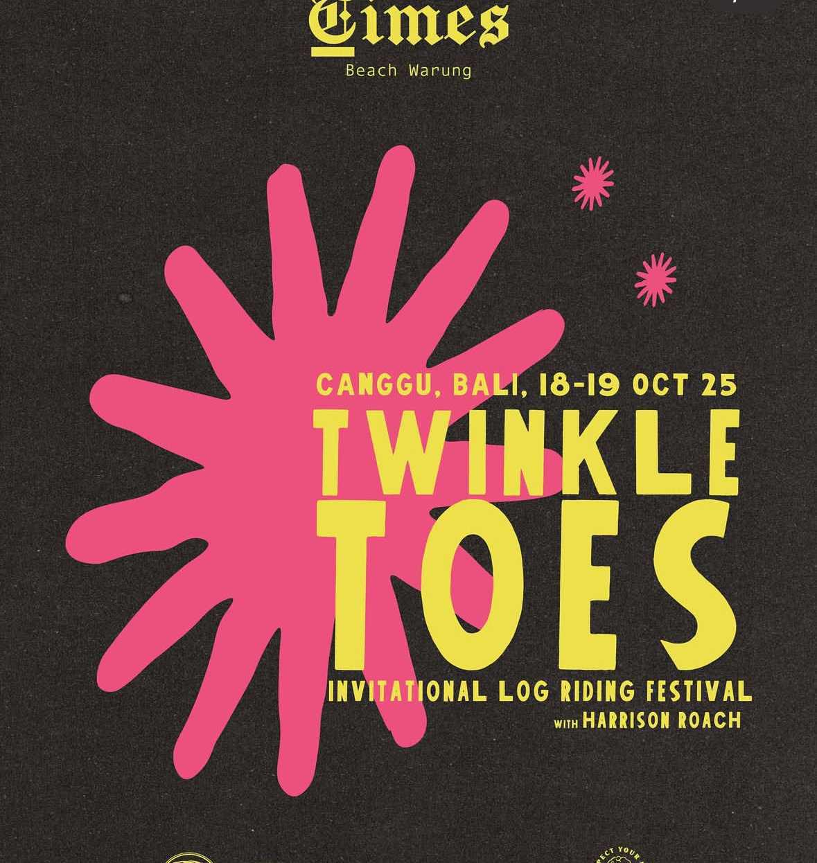 The Twinkle Toes Log Riding Festival part 2 at Times Beach Warung 