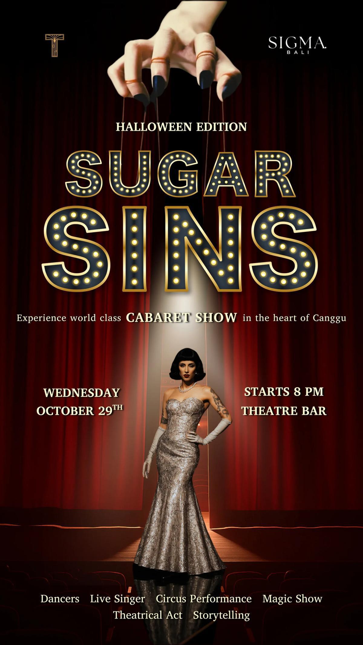 Sugar Sins at Theatre Bali