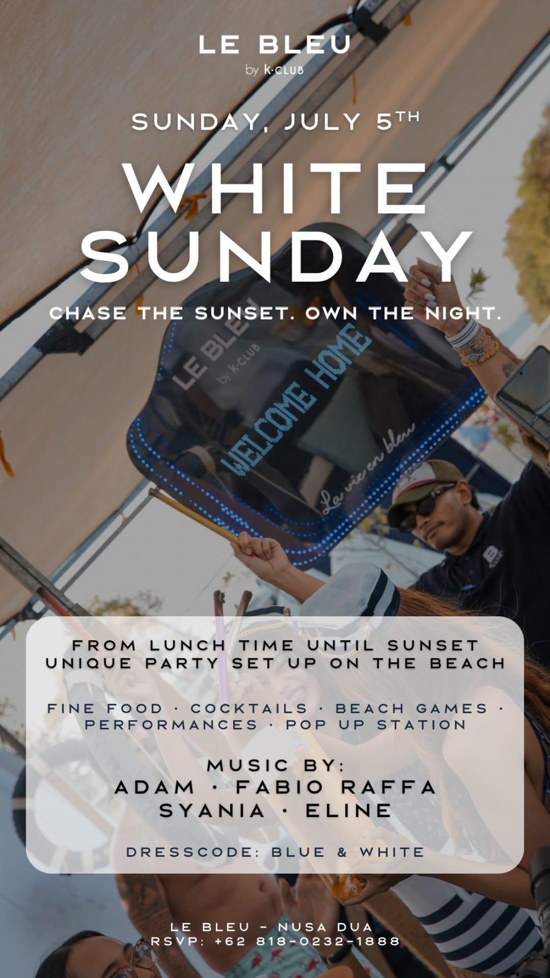 White Sundays at Le Bleu by K Club