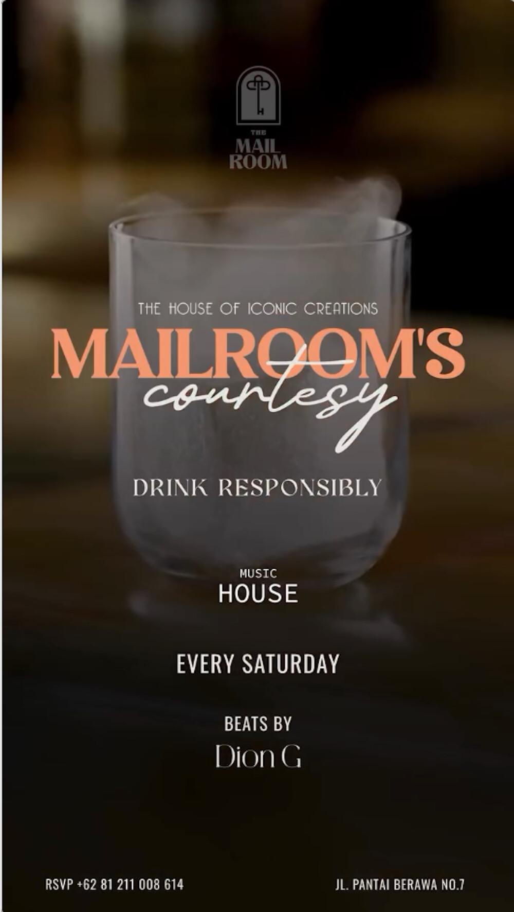 Saturday at The Mailroom Bali 