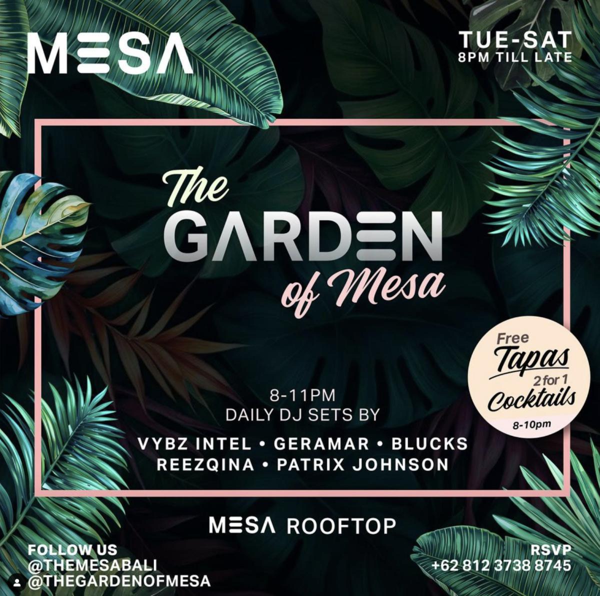 The Garden of Mesa at The Mesa Club