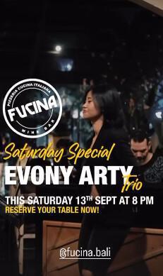 Evony Arty at Fucina Bali