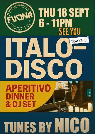 Italo Disco at Fucina Bali