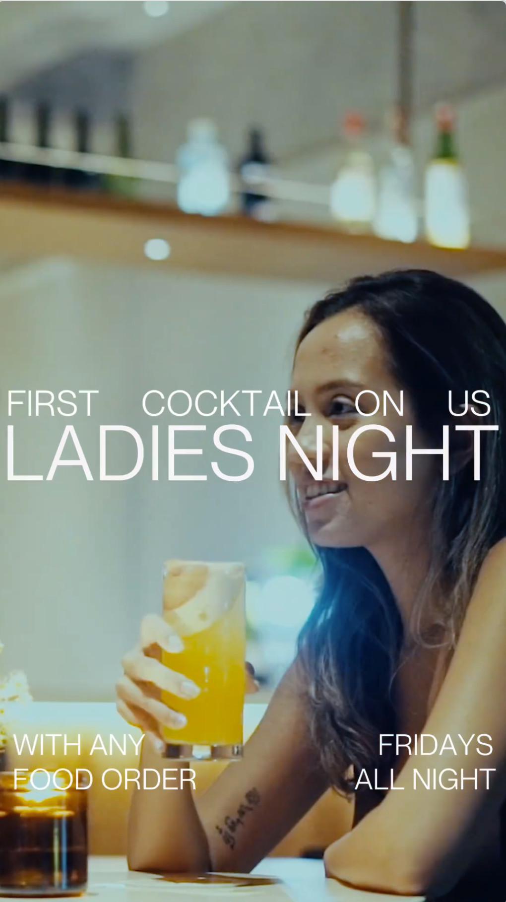 Ladies Night First Cocktail On Us at Cinta Canggu