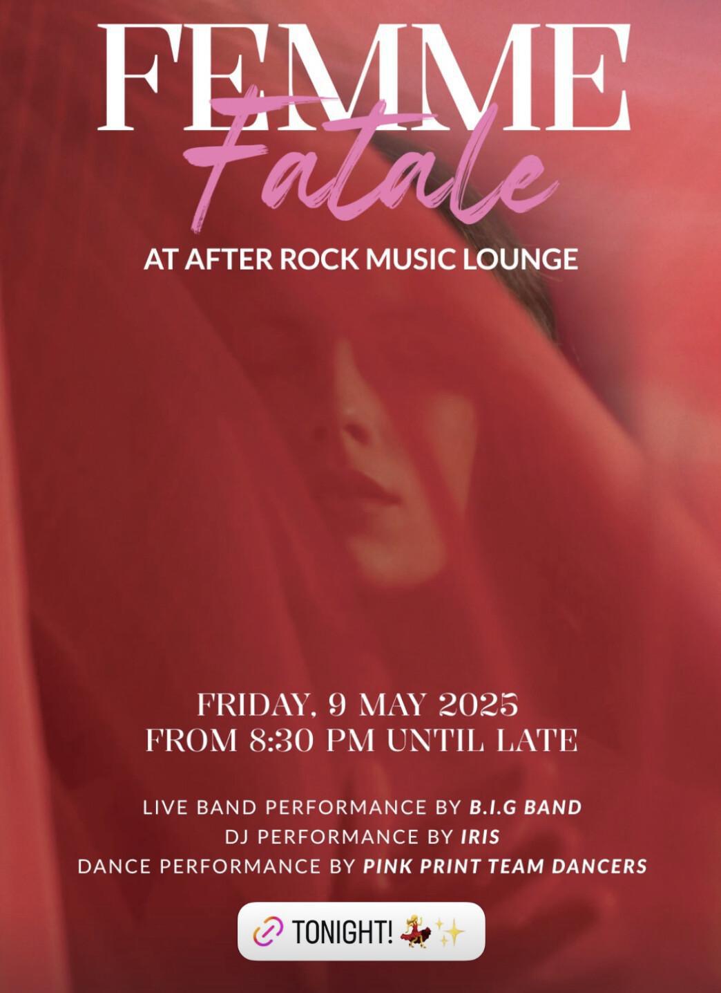 Femme Fatale at After Rock Bali