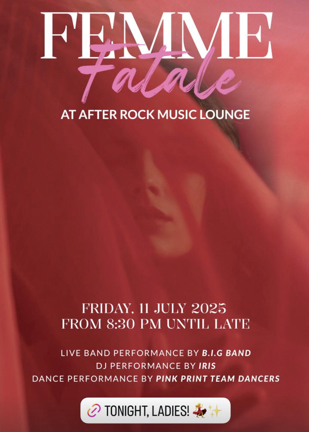 Femme Fatale at After Rock Bali