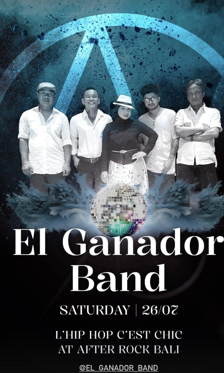 El Ganador Band at After Rock Bali