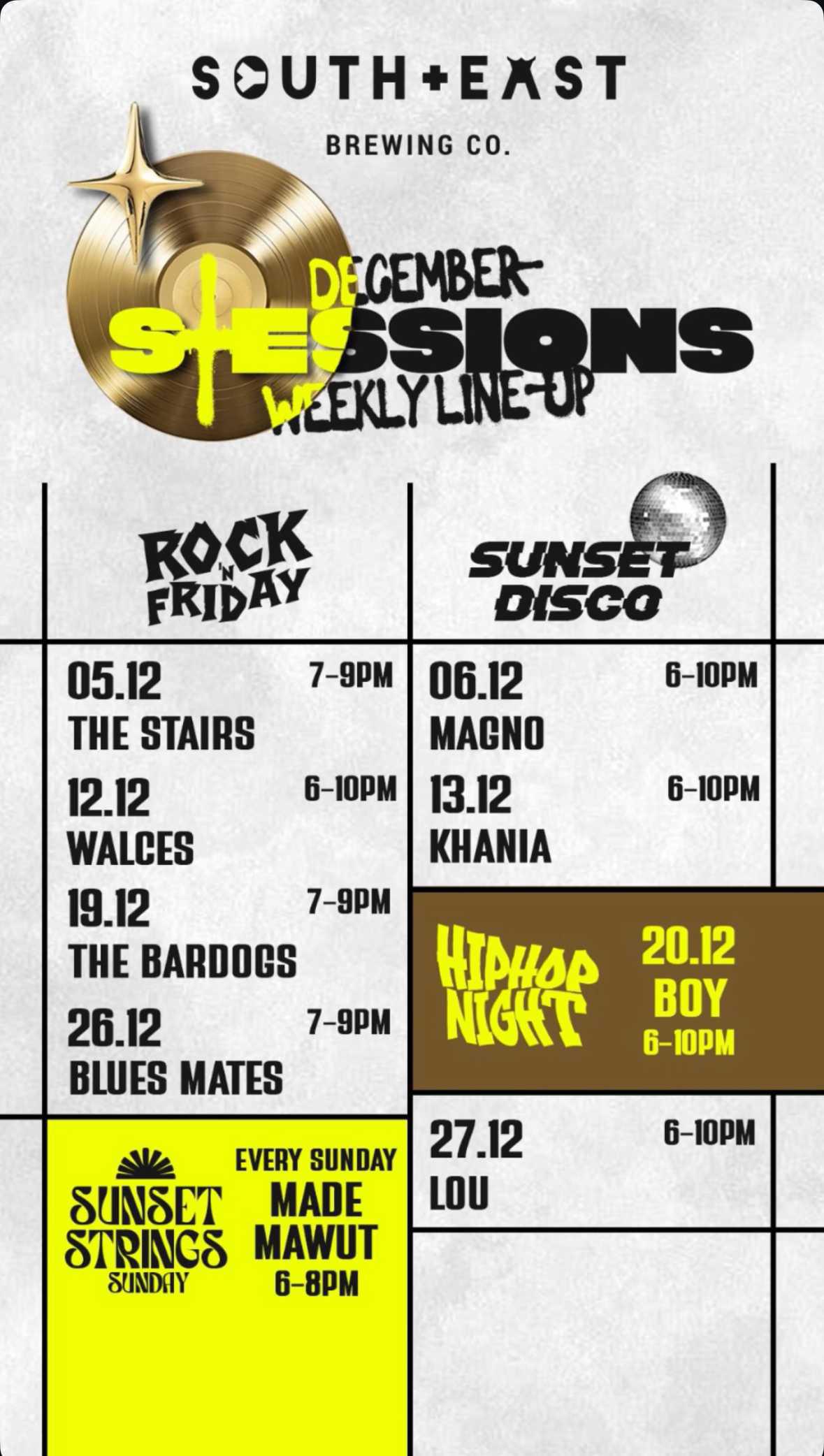 This month at South East Brewing