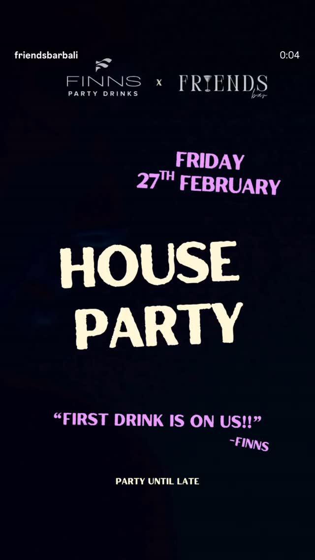 Friday at Friends Bar