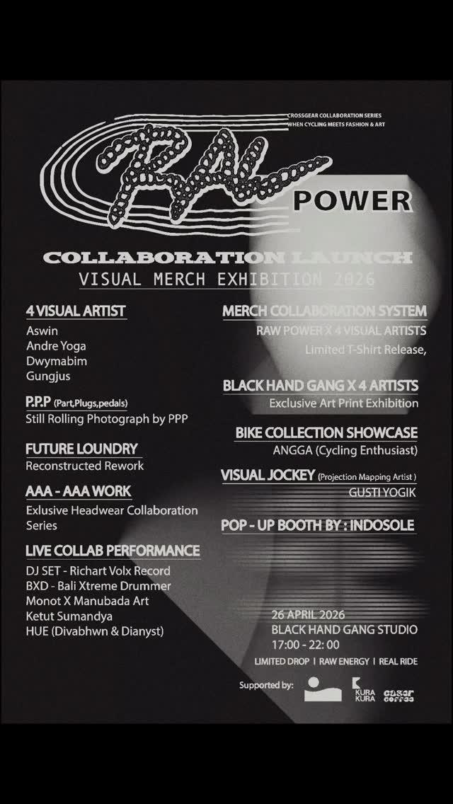 RAW POWER PROJECT — COLLABORATION LAUNCH & EXHIBITION 2026 at Black Hand Gang ID RAW POWER PROJECT — COLLABORATION LAUNCH & EXHIBITION 2026 at Black Hand Gang ID