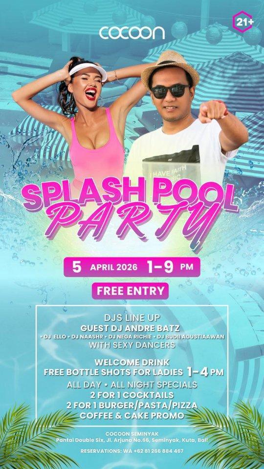Splash Pool Party at Cocoon Day Club Splash Pool Party at Cocoon Day Club