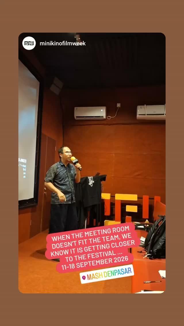 Minikino Film Week Festival at Mash Denpasar Minikino Film Week Festival at Mash Denpasar