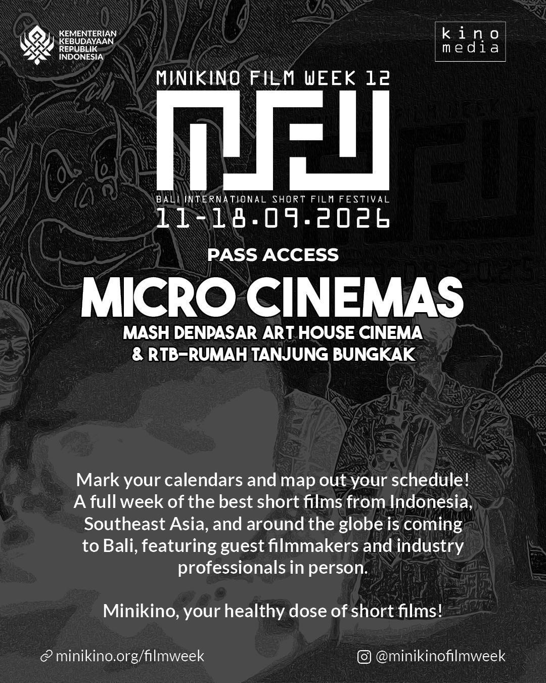 Minikino Film Week 12 at Mash Denpasar