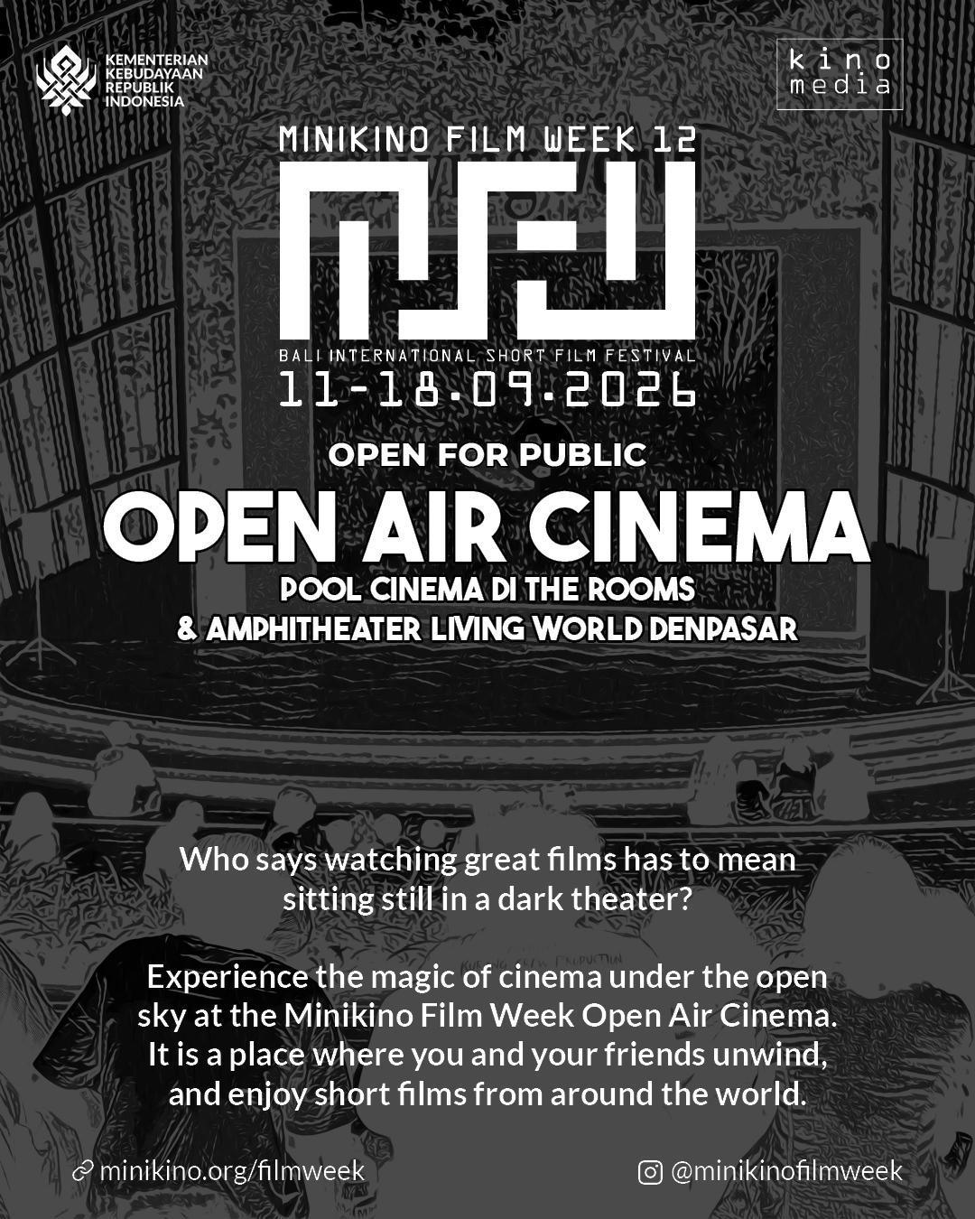 Minikino Film Week 12 at Mash Denpasar