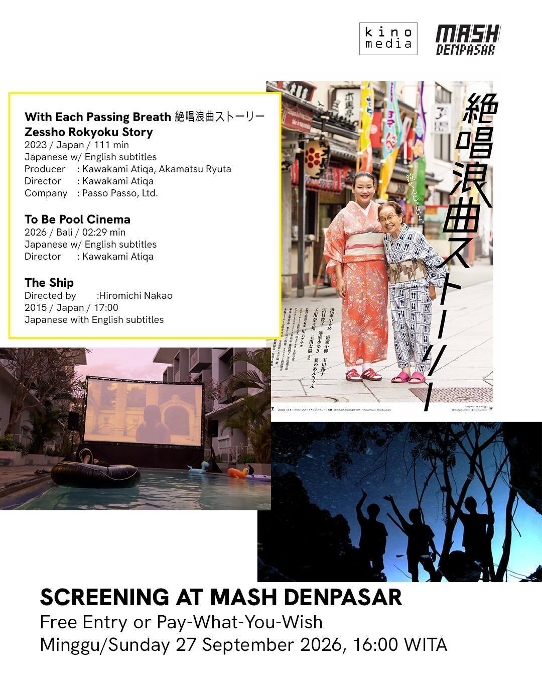 With Each Passing Breath (Zessho Rokyoku Story) at Mash Denpasar With Each Passing Breath (Zessho Rokyoku Story) at Mash Denpasar